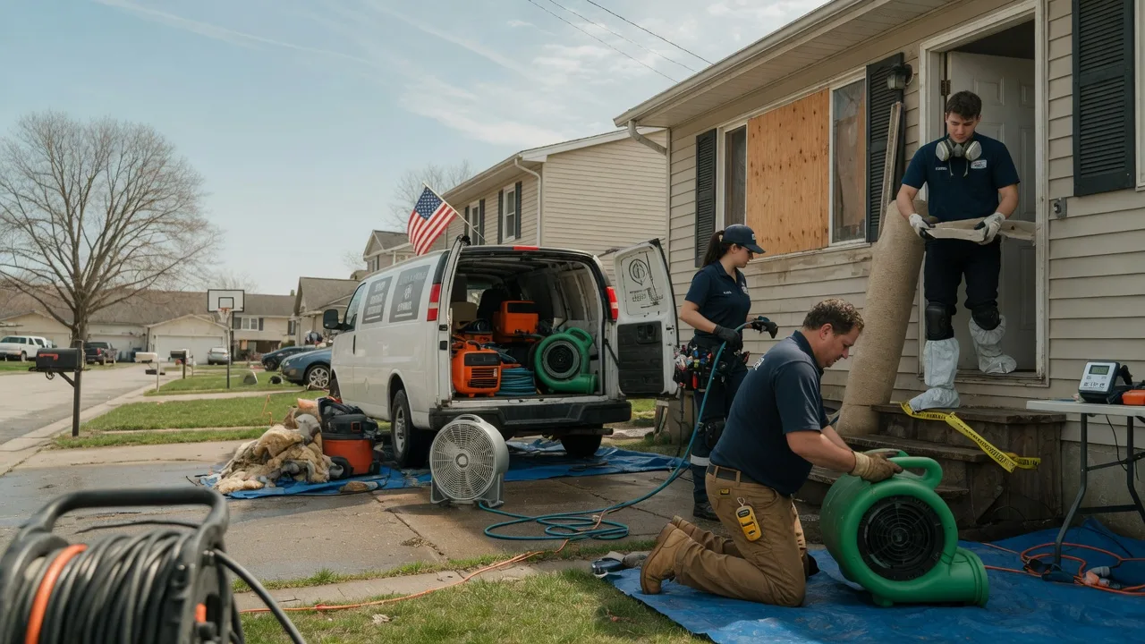 Water Damage Restoration in Voorhees, NJ near me